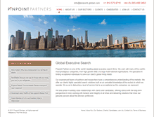 Tablet Screenshot of pinpoint-partners.com